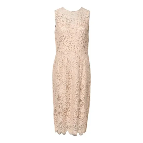 slim fit dress slacks Dolce & Gabbana Black Lace Embellished Mini Dress – AmeOro